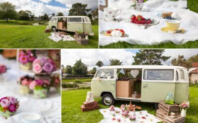 Surrey Wedding Supplier Team With Vintage VW Camper