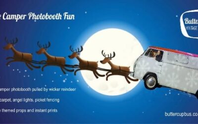 Christmas Photobooth Fun In A Retro VW Camper