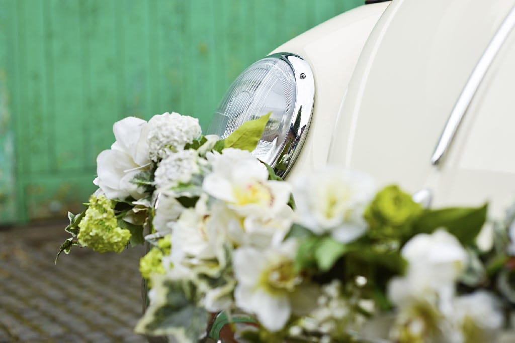 wedding vw campers and beetle