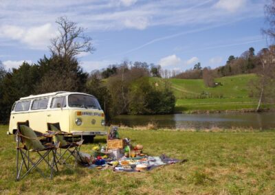 campervan rental for a picnic in surrey