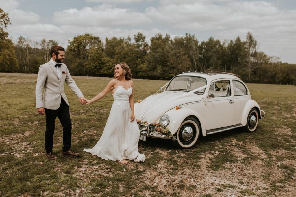 quirky wedding car hire london