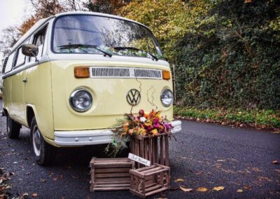 vw camper for hire 70s style