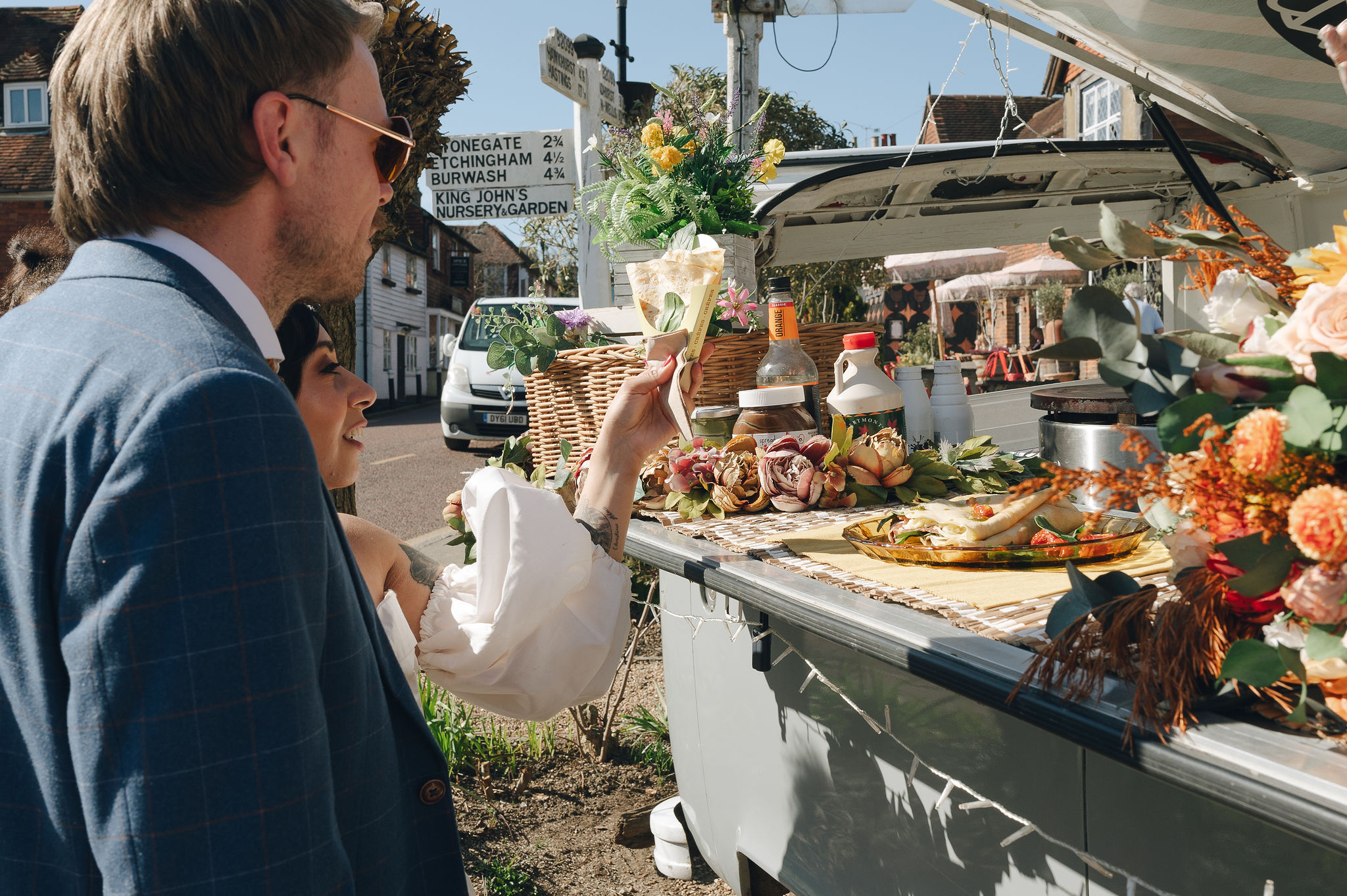 Crepe food van - Croydon Walnut festival