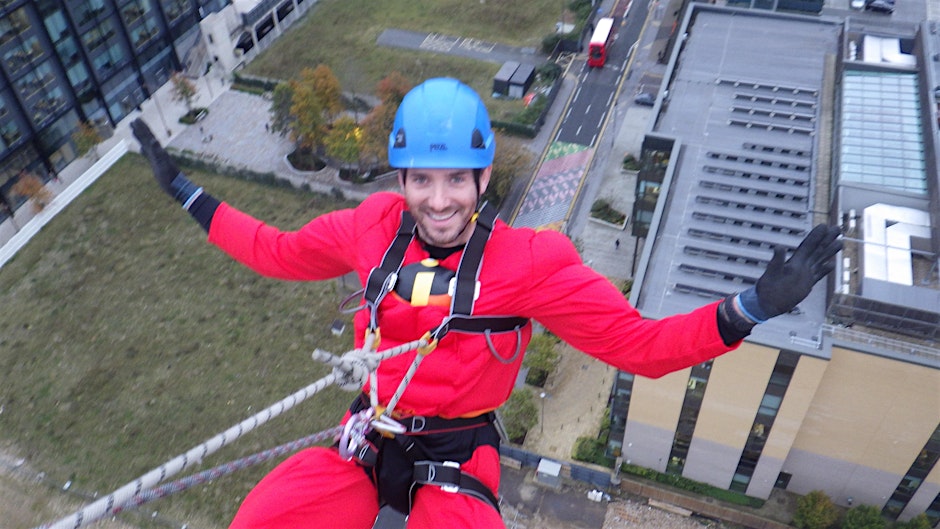 TBXH Croydon charity abseil