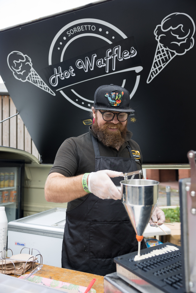 Hot Waffles dessert truck London Surrey Sussex Kent