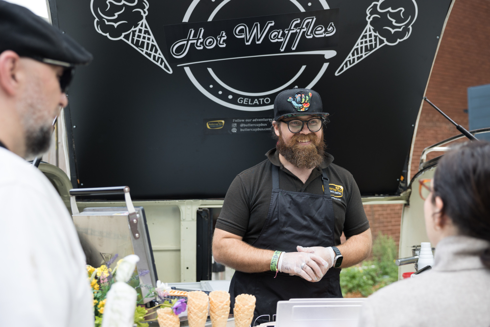 Hot Waffles dessert truck London Surrey Sussex Kent