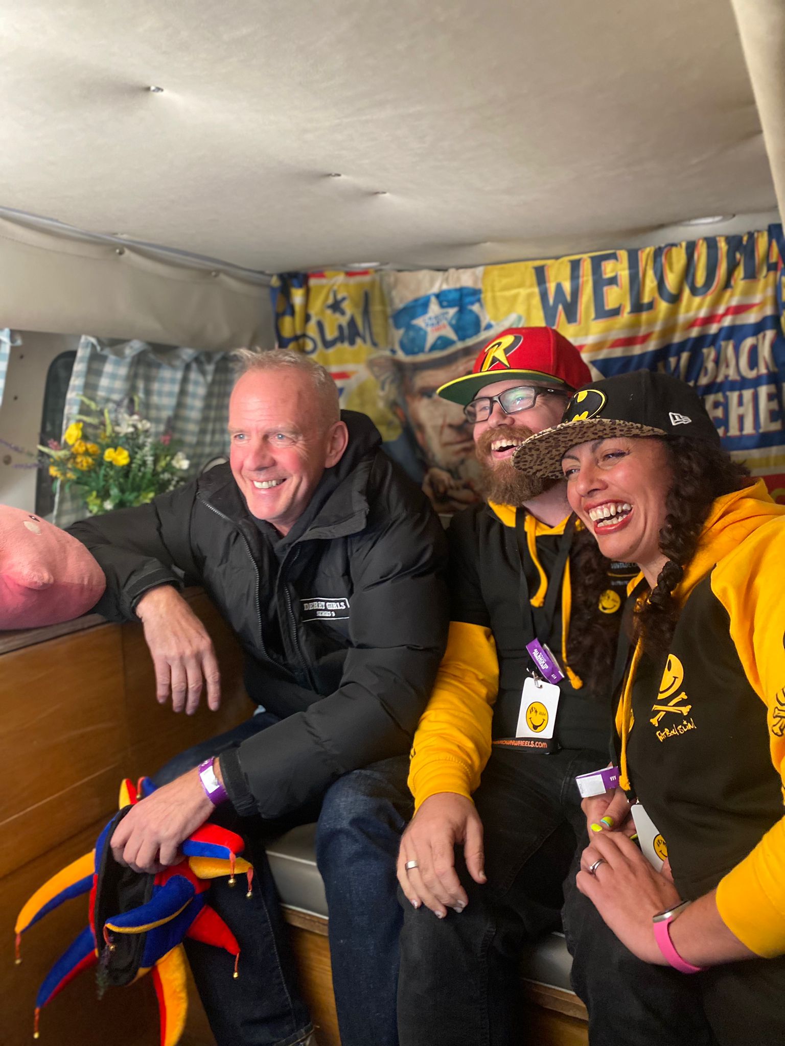 Music PR - Branded campervan photobooth - Record label - fatboy slim