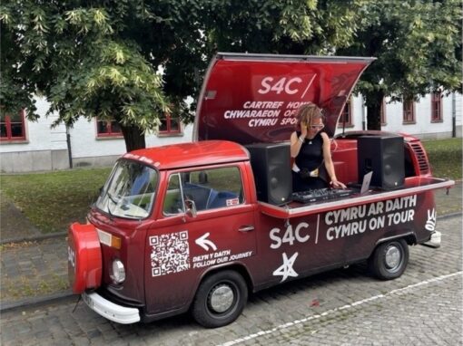 UEFA Football Sports PR Tour – Branded VW Camper DJ Bus Activation