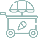 campervan ice cream cart